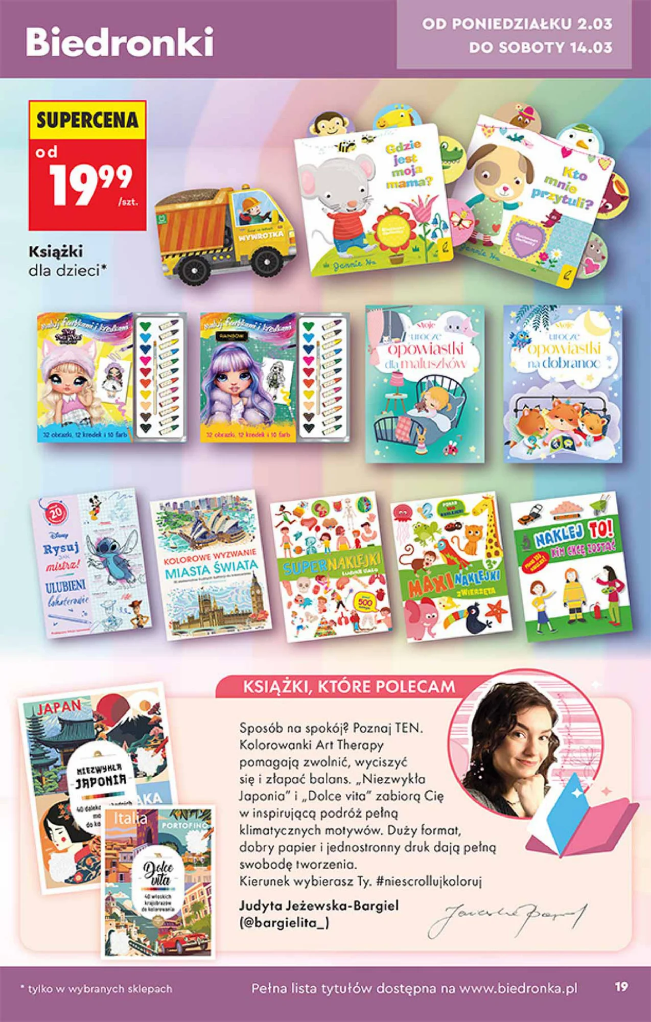 Gazetka promocyjna Biedronka str. 19