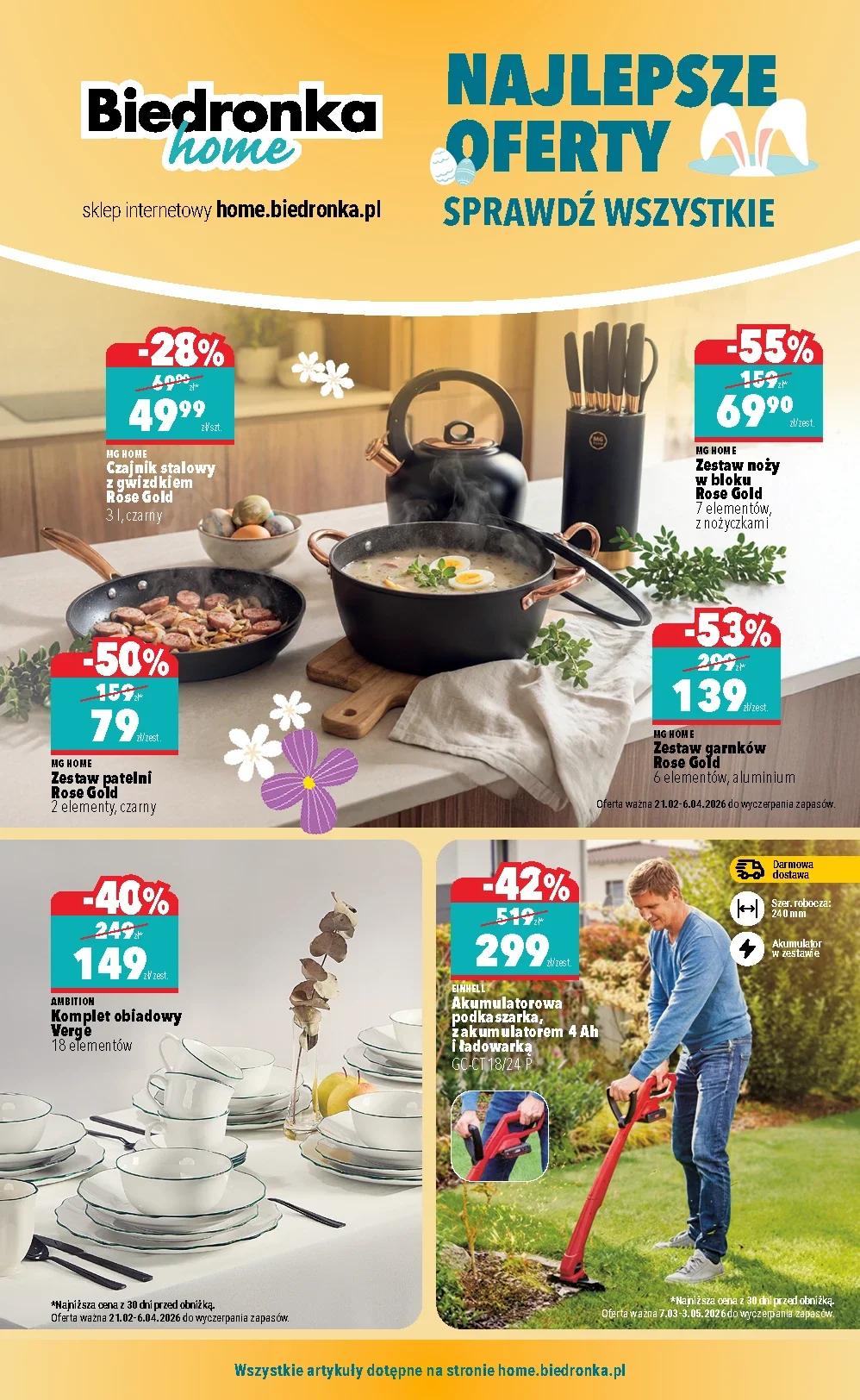 Gazetka promocyjna Biedronka str. 1