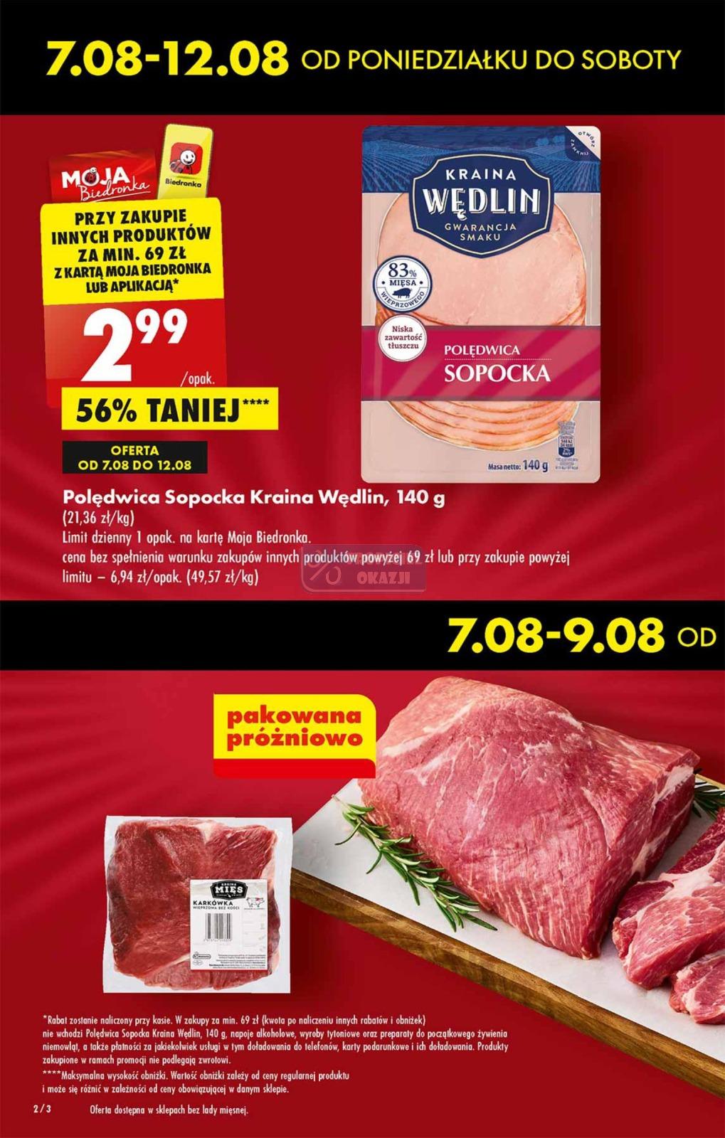 Gazetka promocyjna Biedronka str. 2