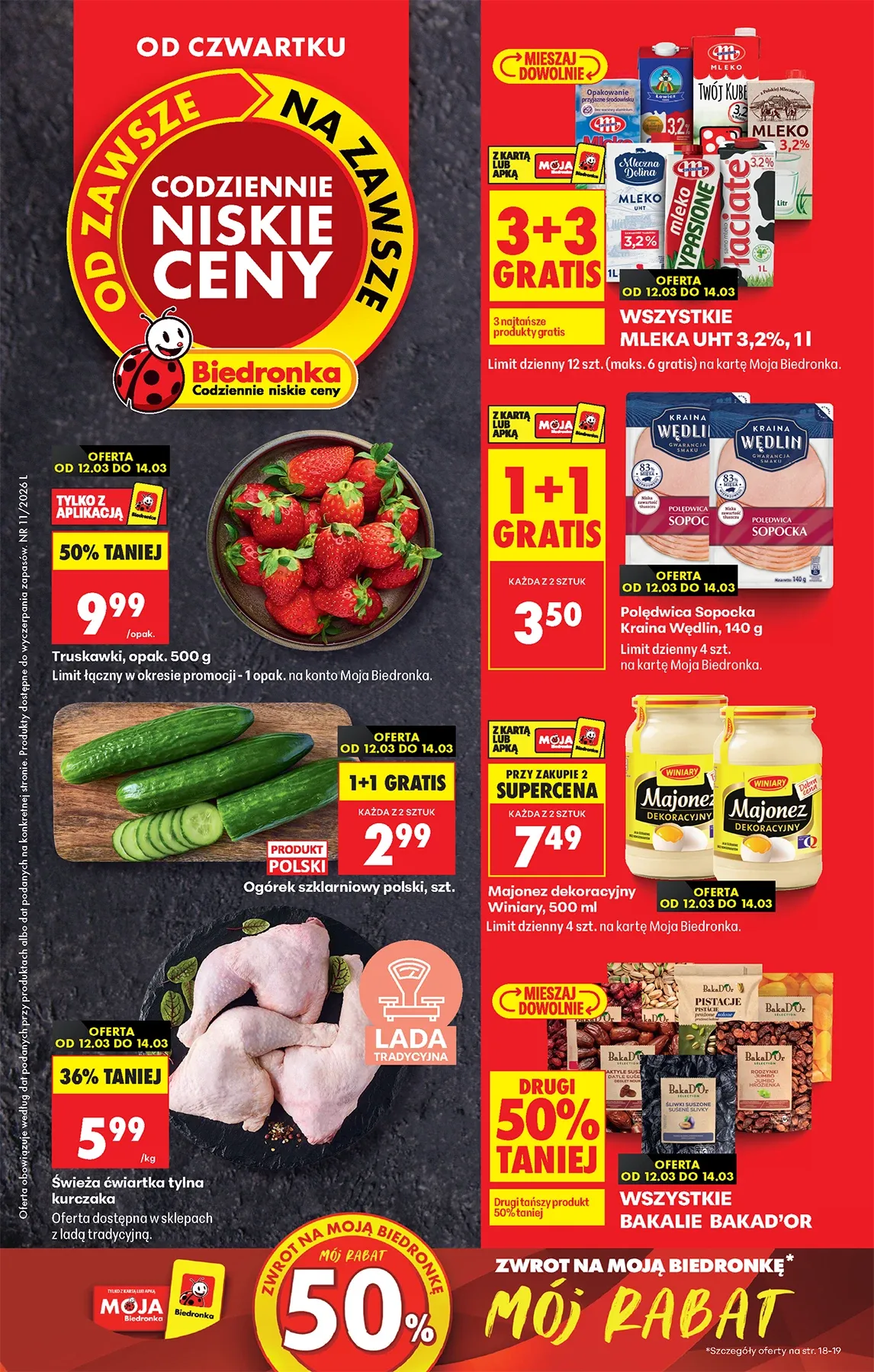 Gazetka promocyjna Biedronka str. 1