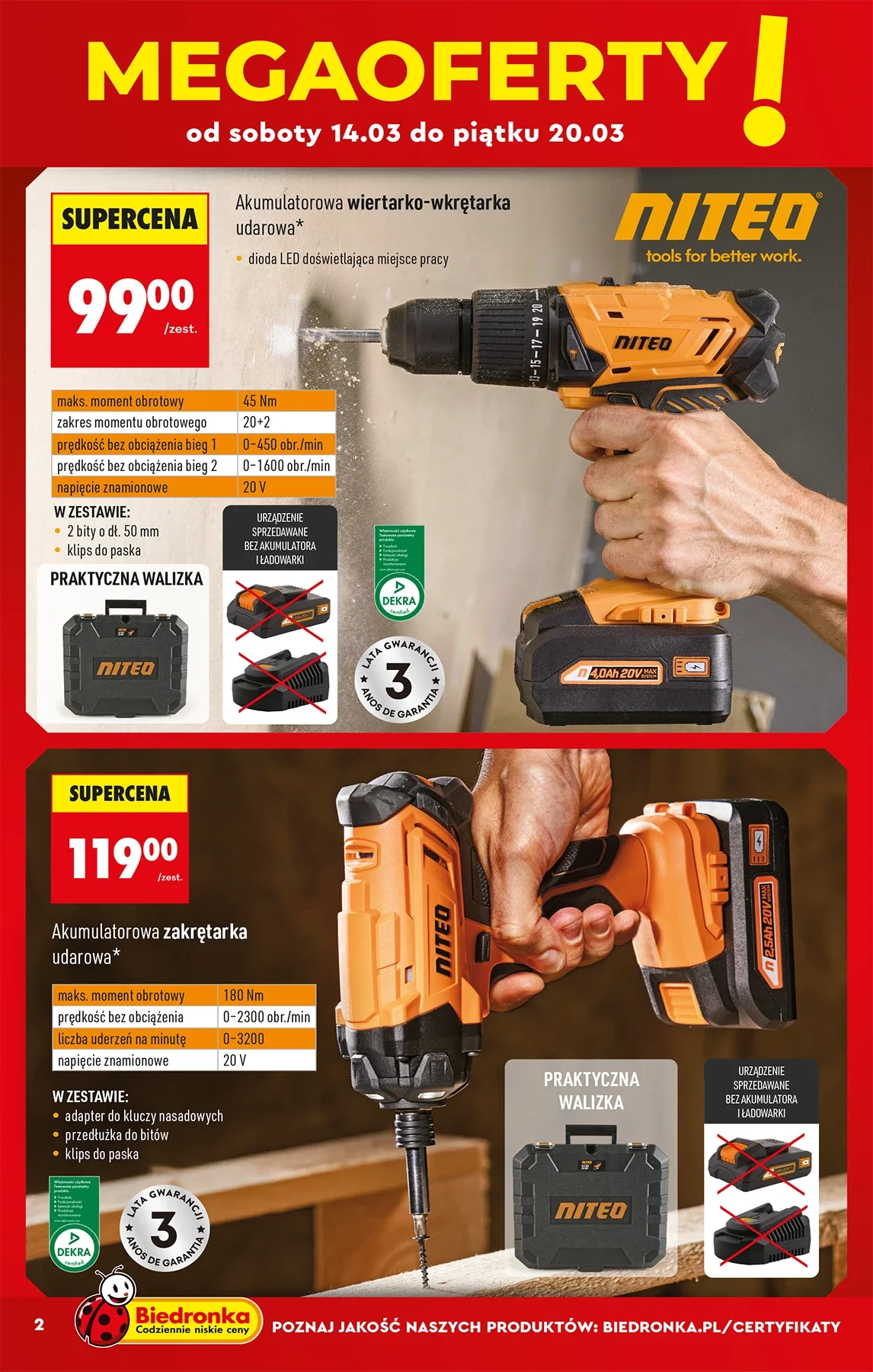 Gazetka promocyjna Biedronka str. 2