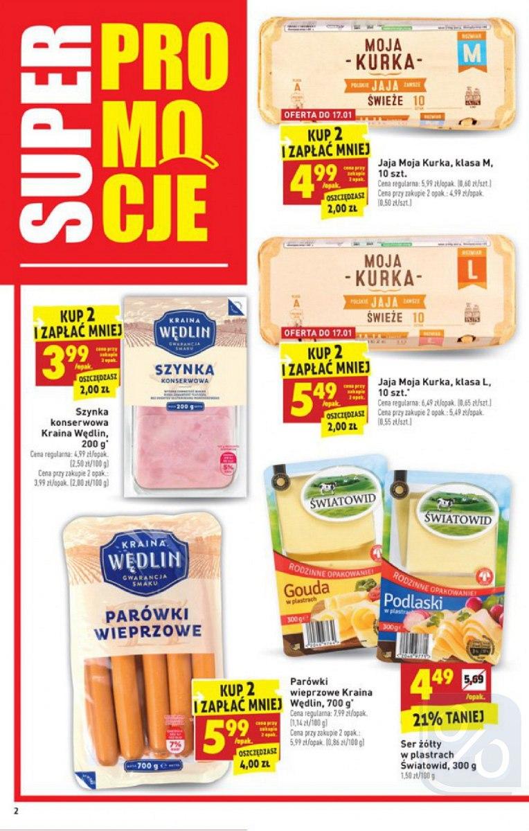 Gazetka promocyjna Biedronka str. 2