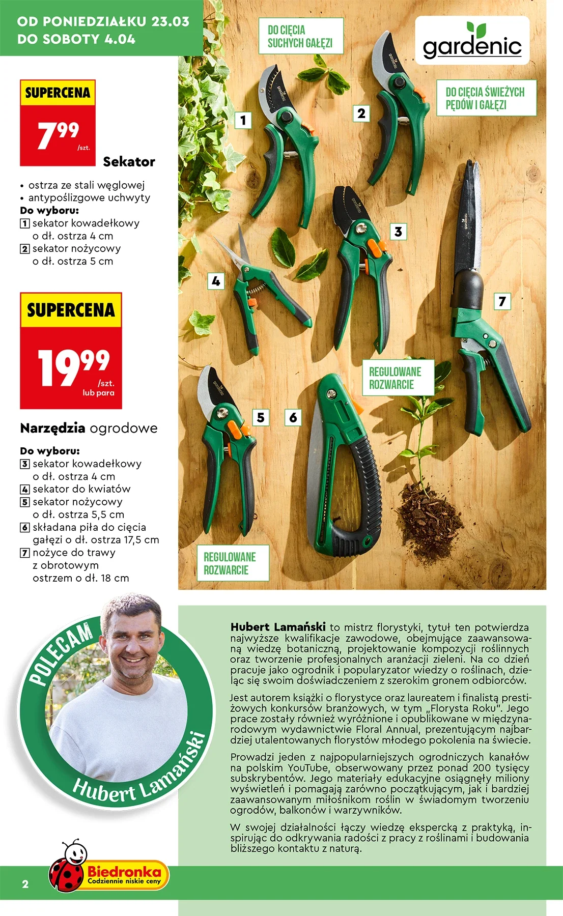 Gazetka promocyjna Biedronka str. 2