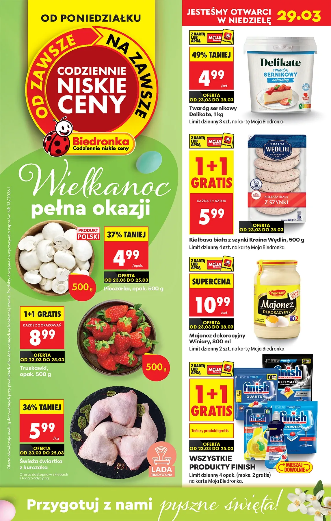 Gazetka promocyjna Biedronka str. 1