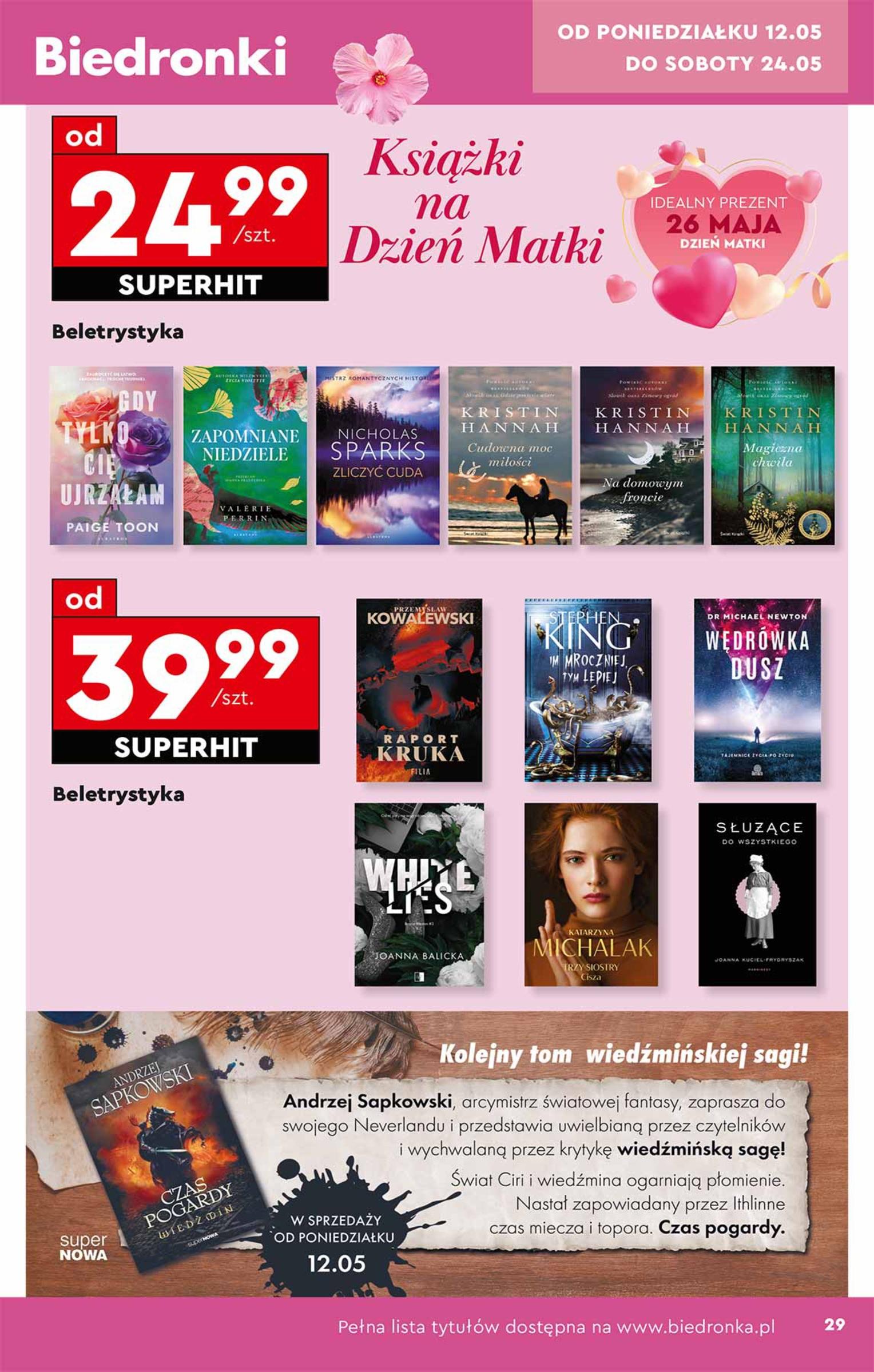 Gazetka promocyjna Biedronka str. 29