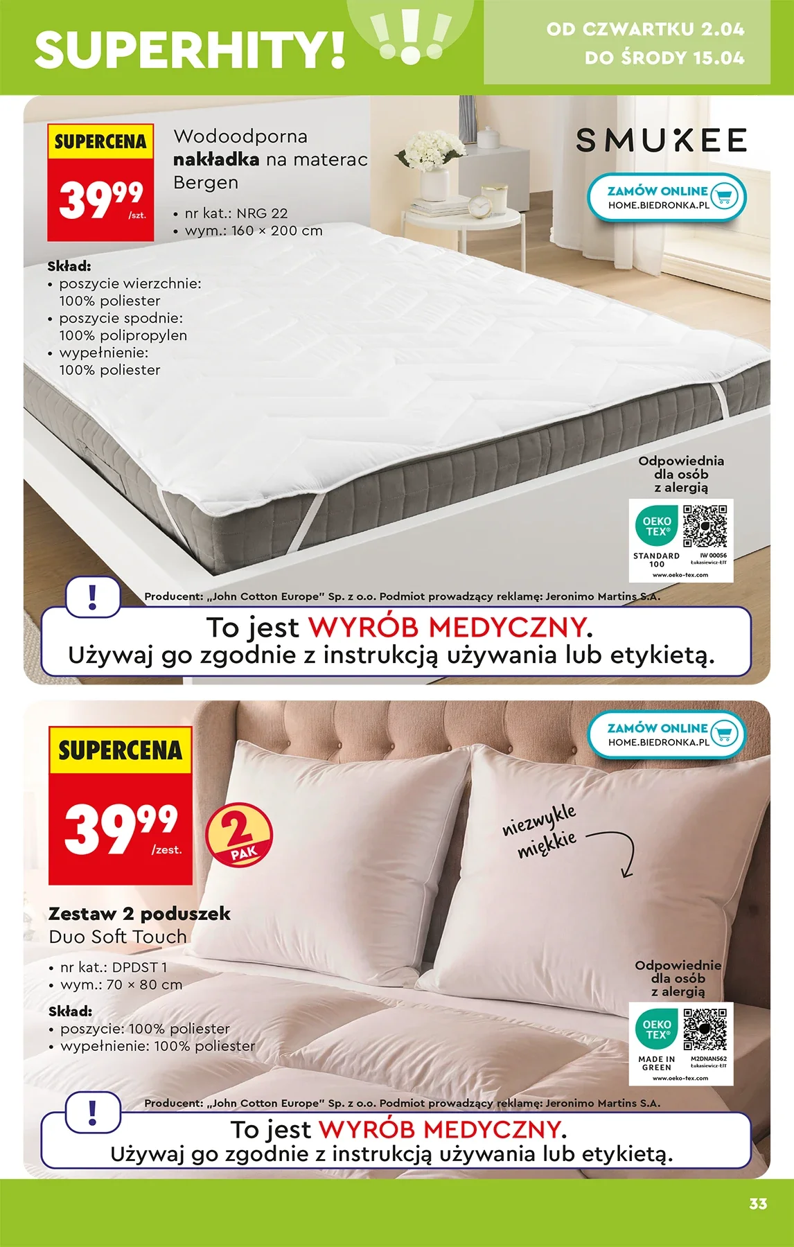 Gazetka promocyjna Biedronka str. 33