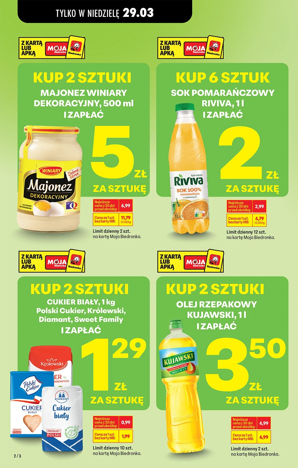 Gazetka promocyjna Biedronka str. 2