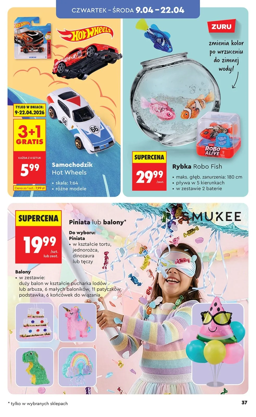 Gazetka promocyjna Biedronka str. 37