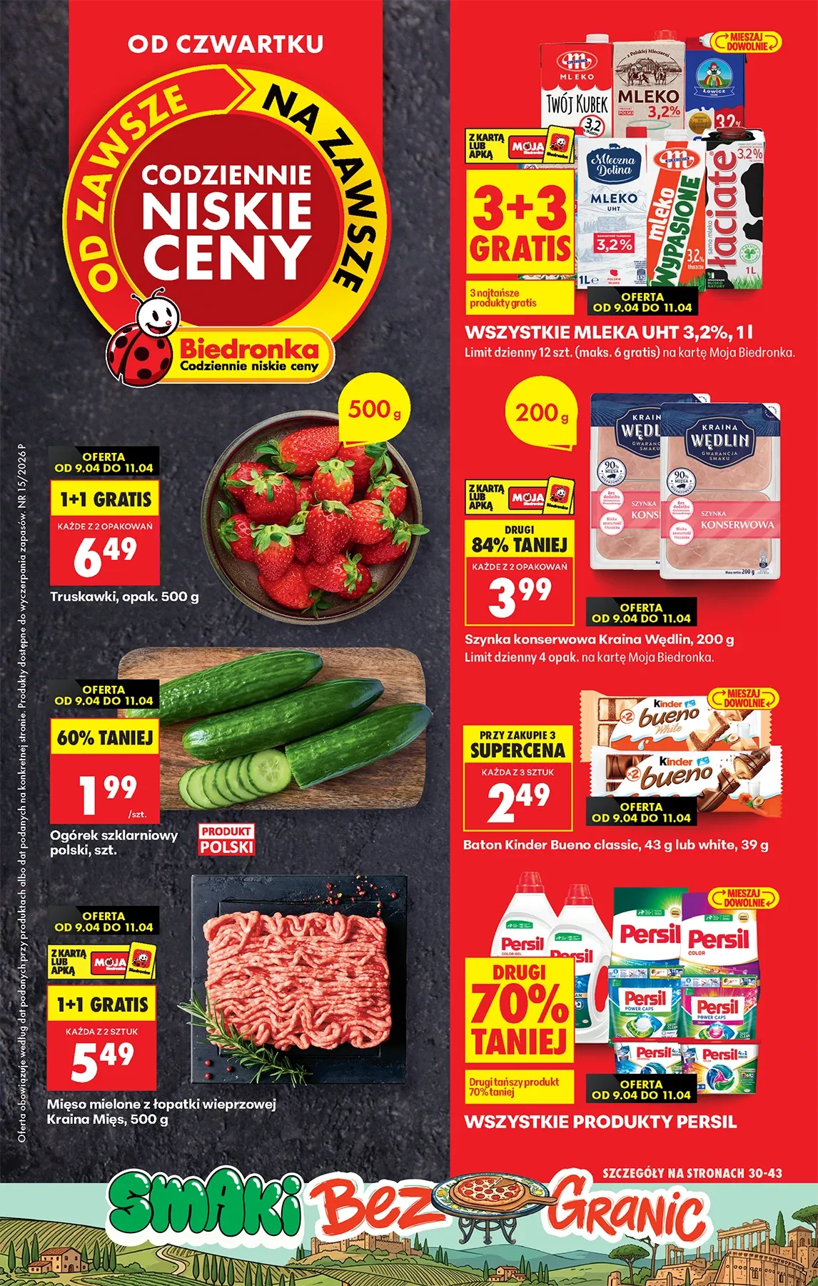 Gazetka promocyjna Biedronka str. 1