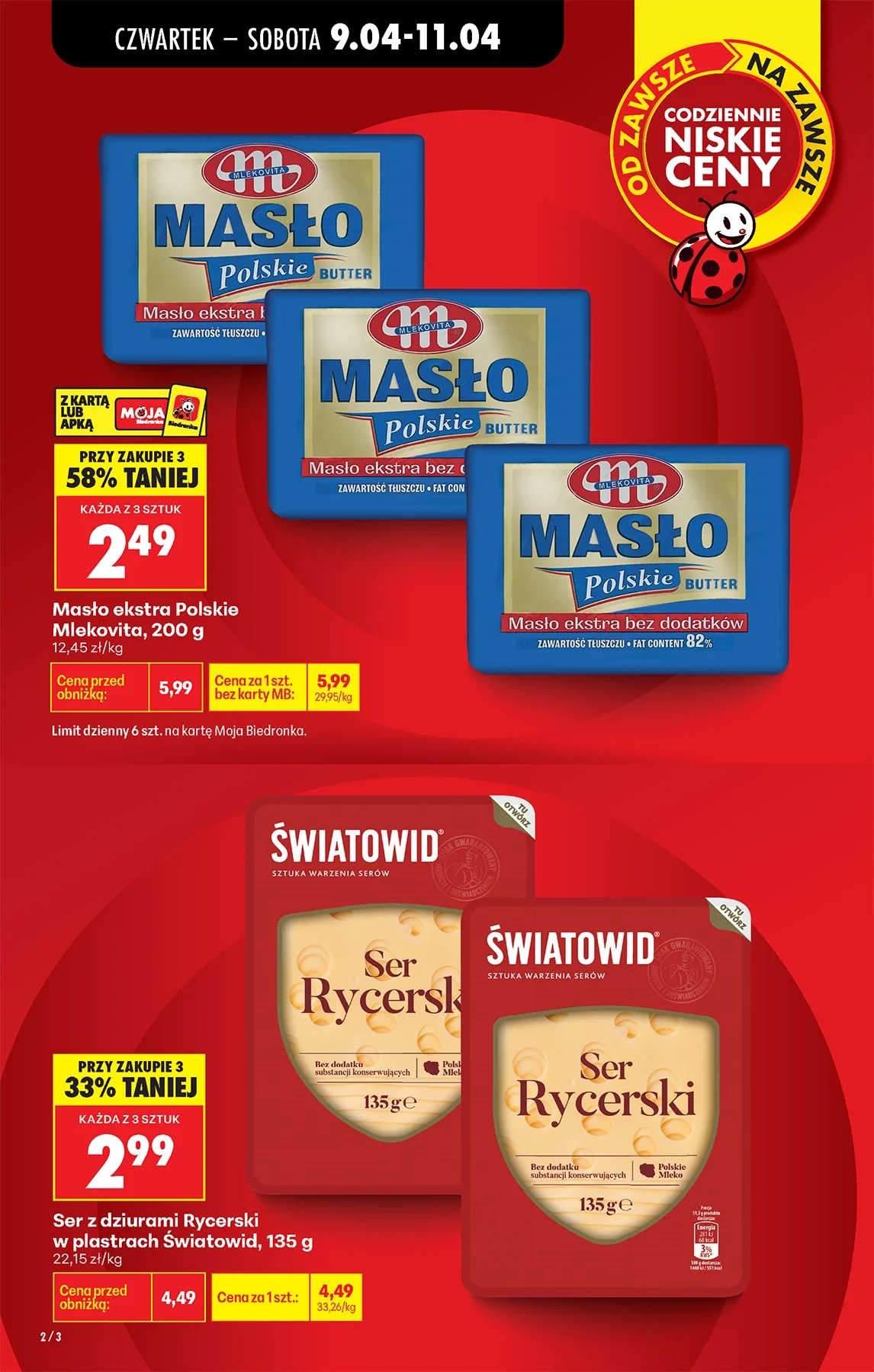 Gazetka promocyjna Biedronka str. 2