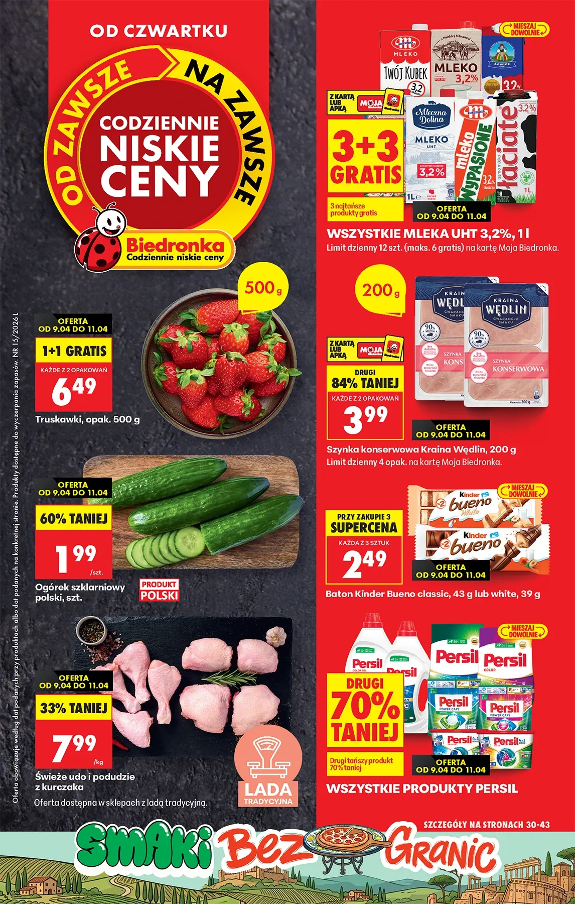 Gazetka promocyjna Biedronka str. 1