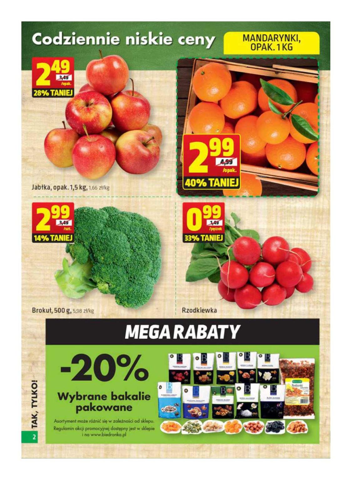 Gazetka promocyjna Biedronka str. 2