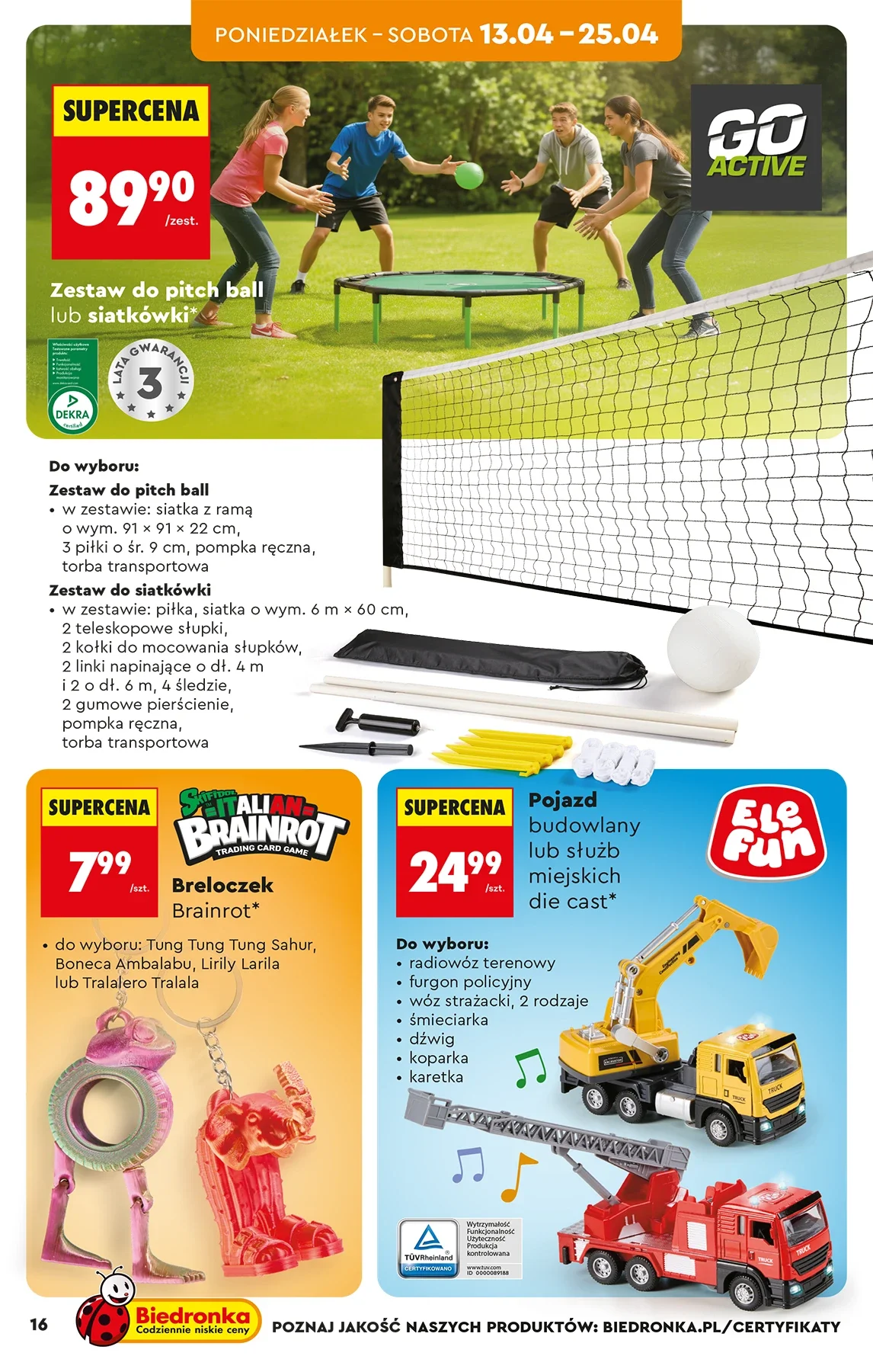 Gazetka promocyjna Biedronka str. 16