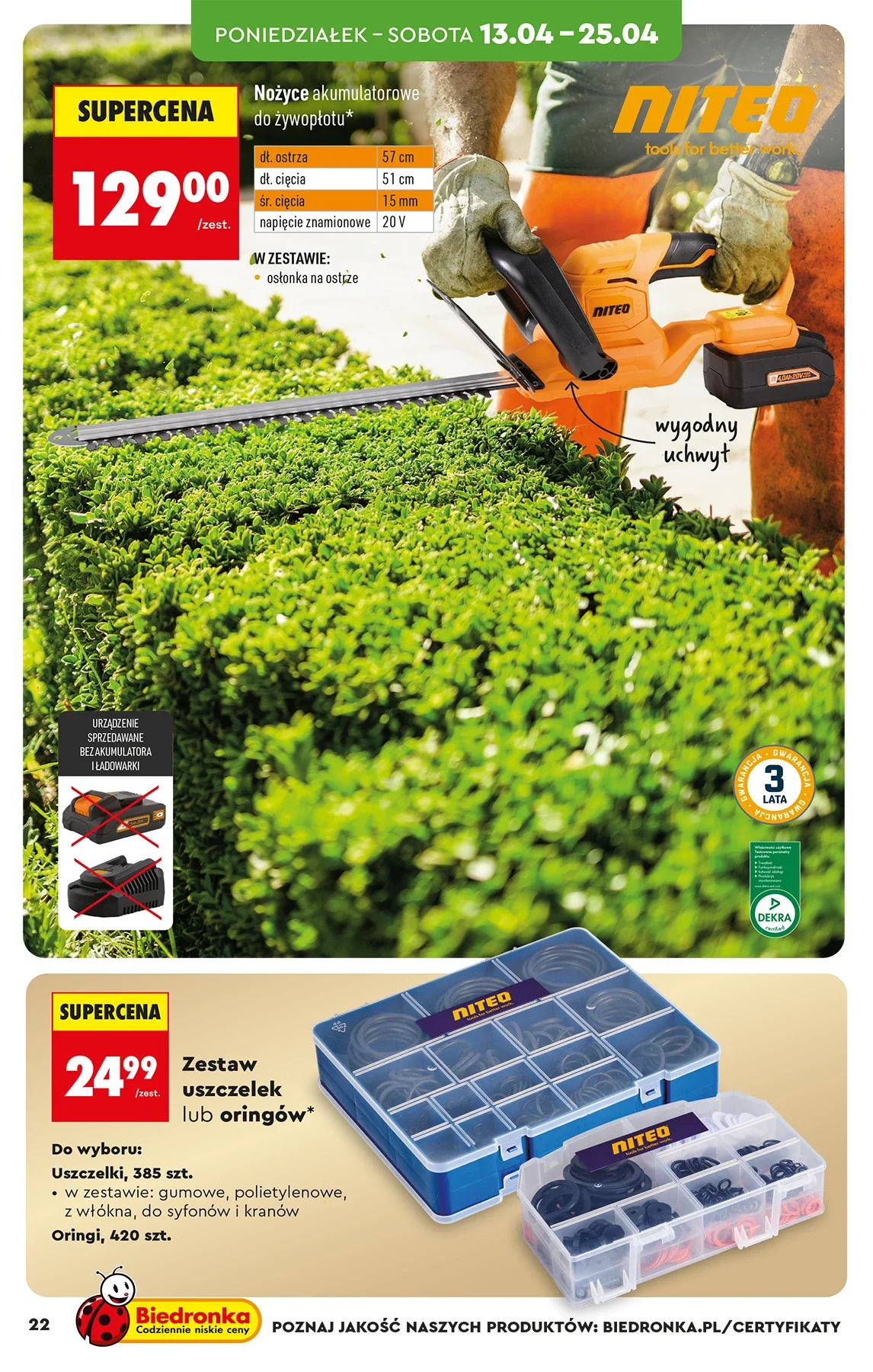 Gazetka promocyjna Biedronka str. 22