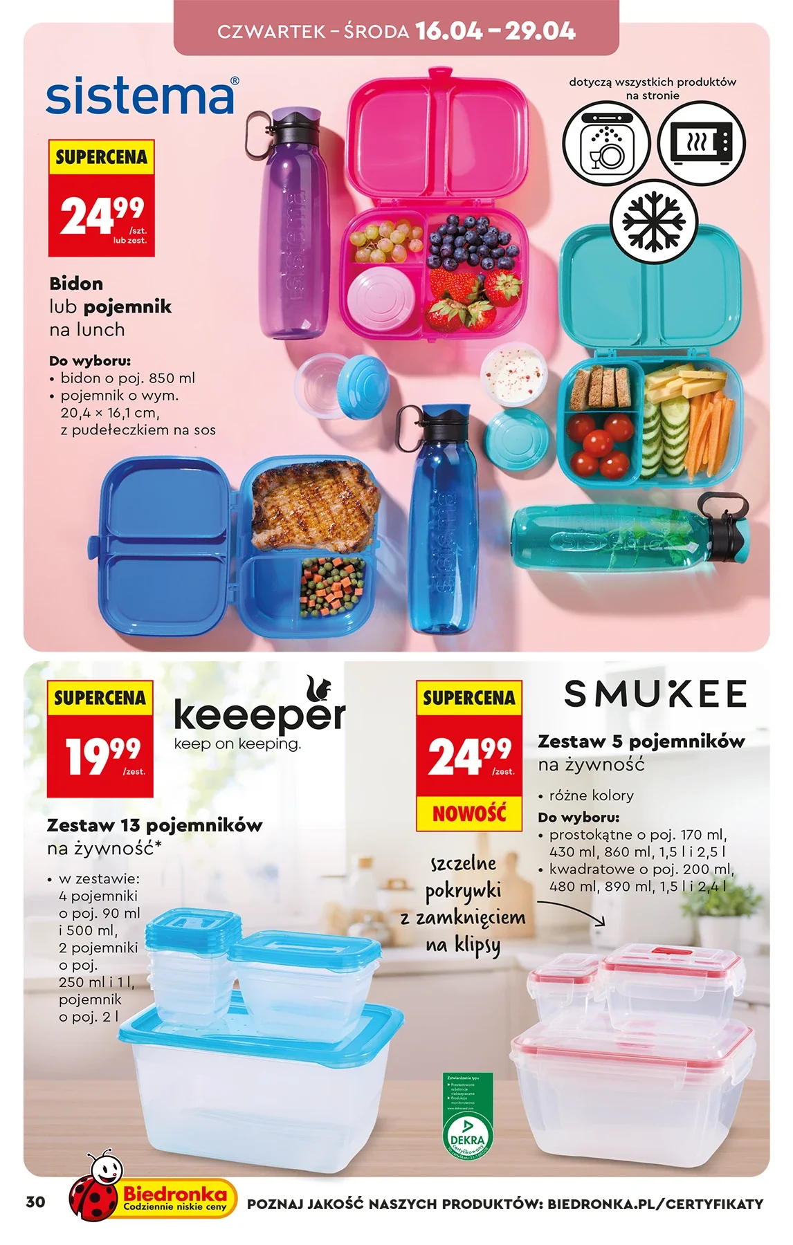 Gazetka promocyjna Biedronka str. 30