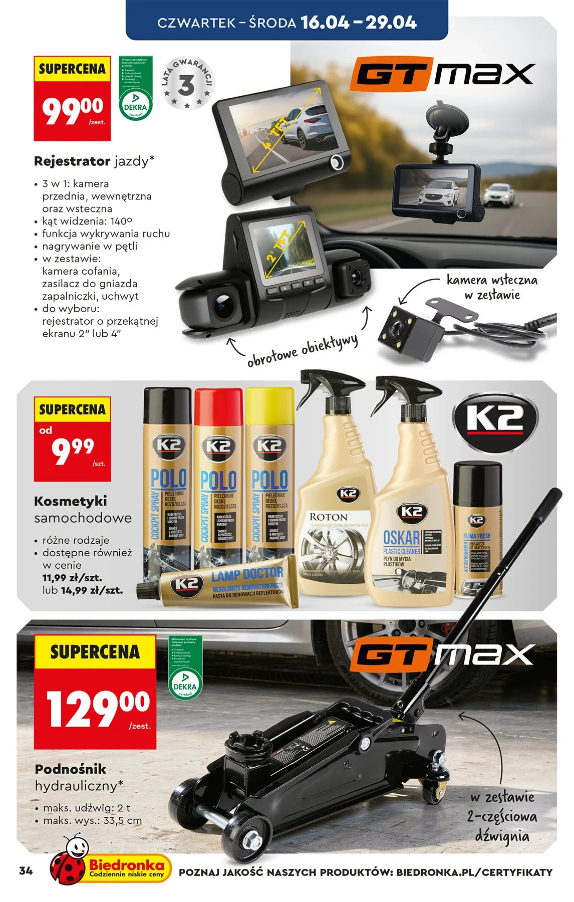 Gazetka promocyjna Biedronka str. 34