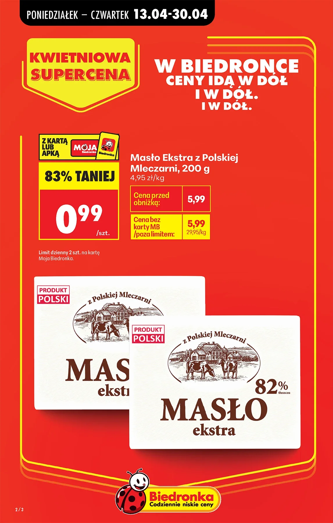 Gazetka promocyjna Biedronka str. 2