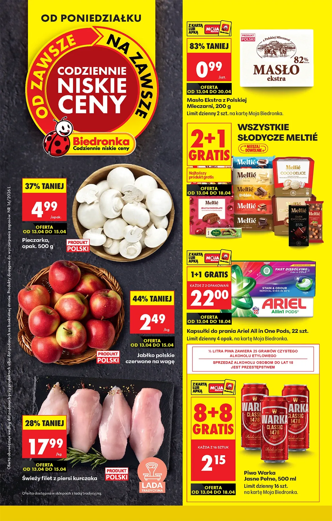 Gazetka promocyjna Biedronka str. 1