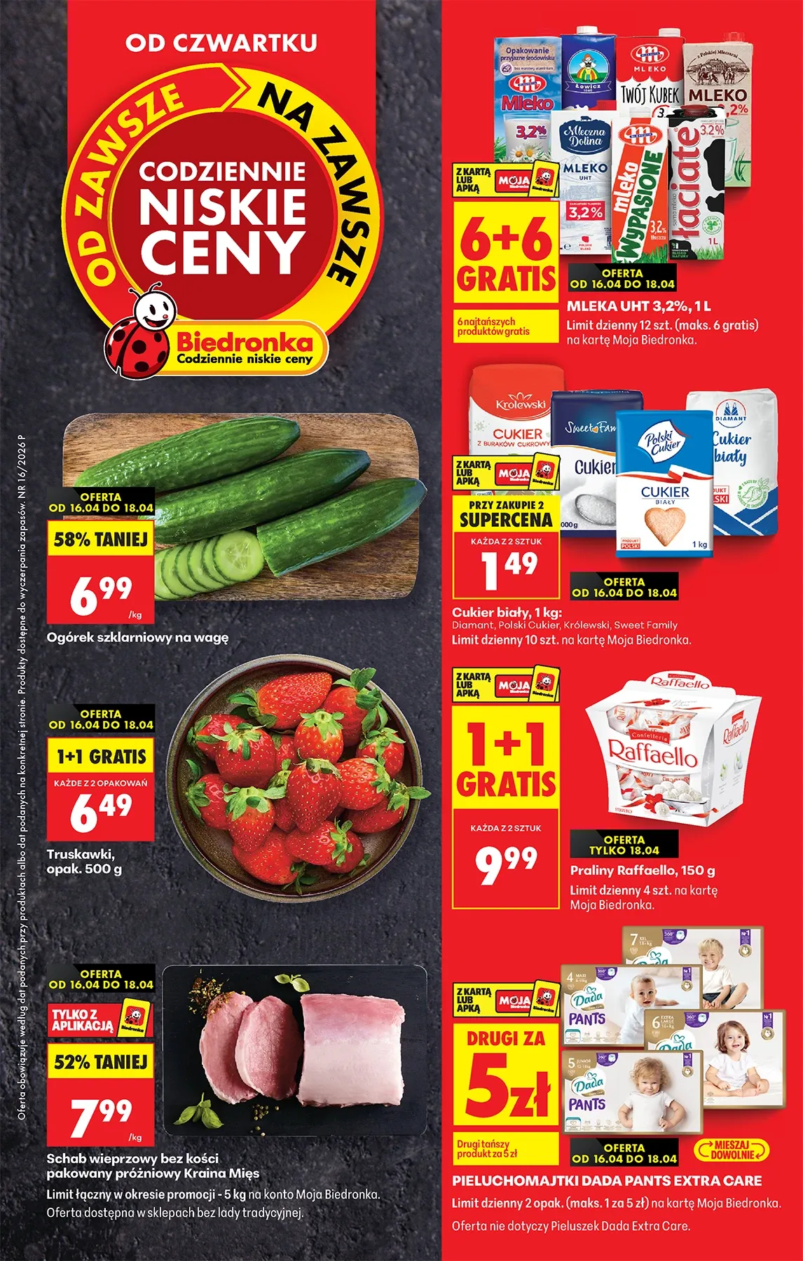 Gazetka promocyjna Biedronka str. 1