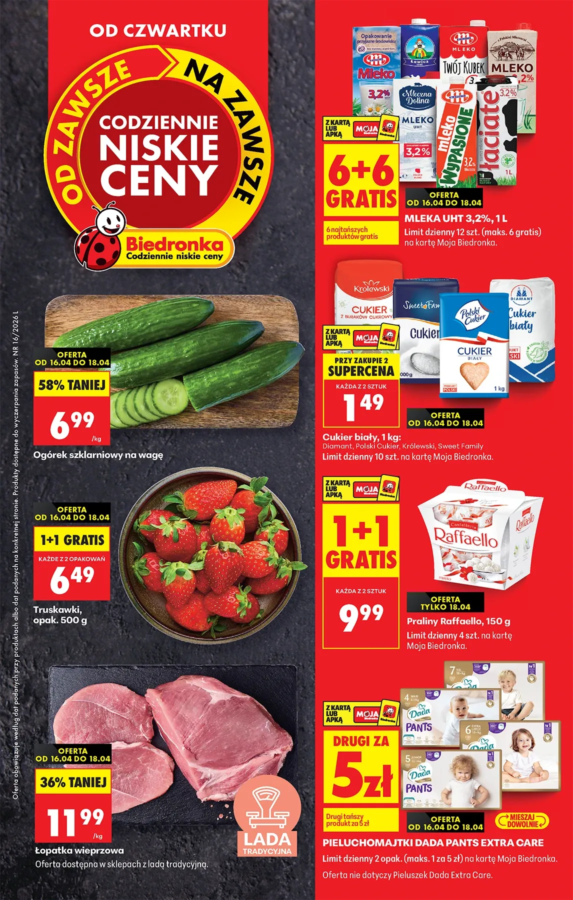 Gazetka promocyjna Biedronka str. 1