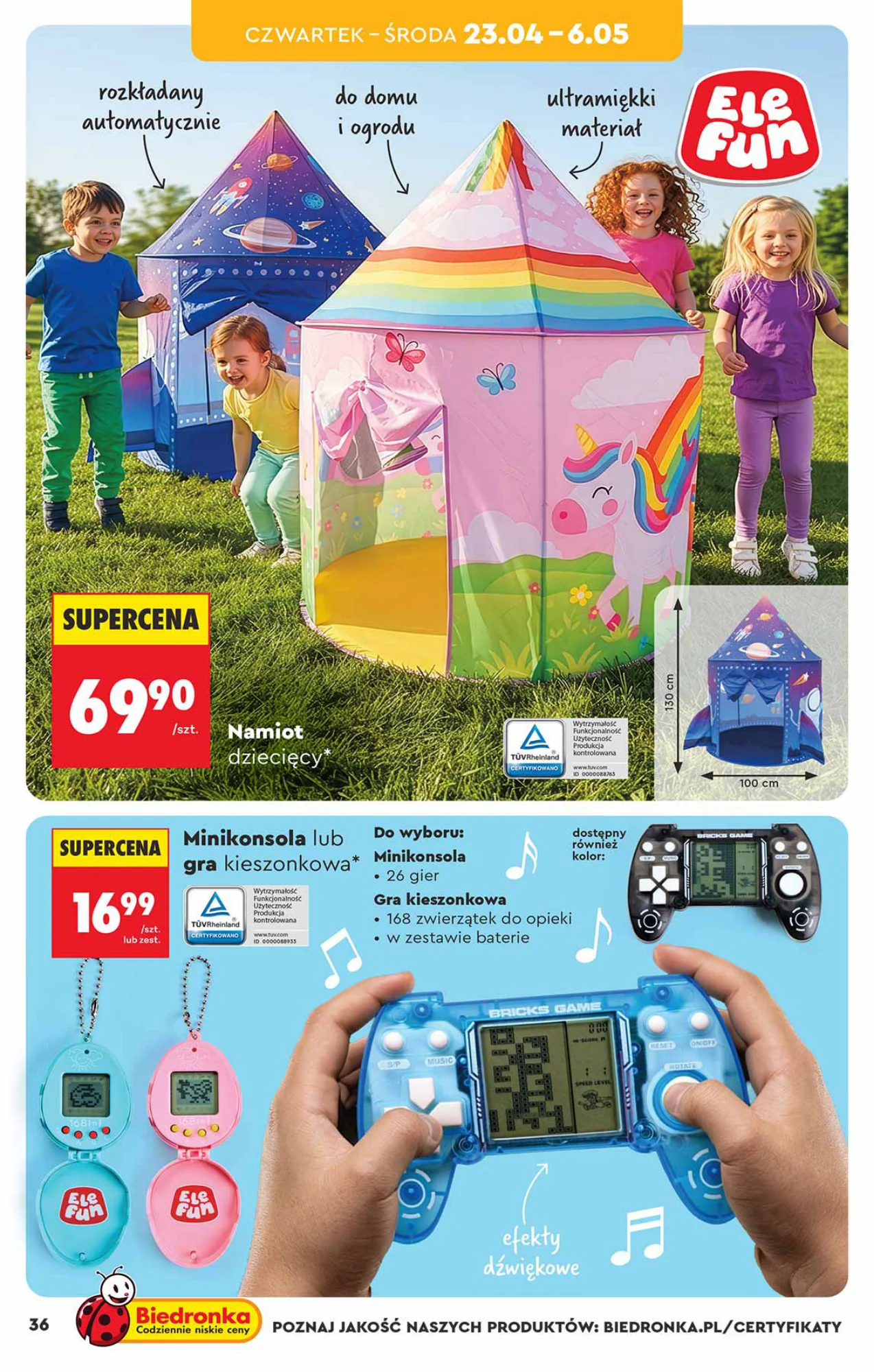 Gazetka promocyjna Biedronka str. 36