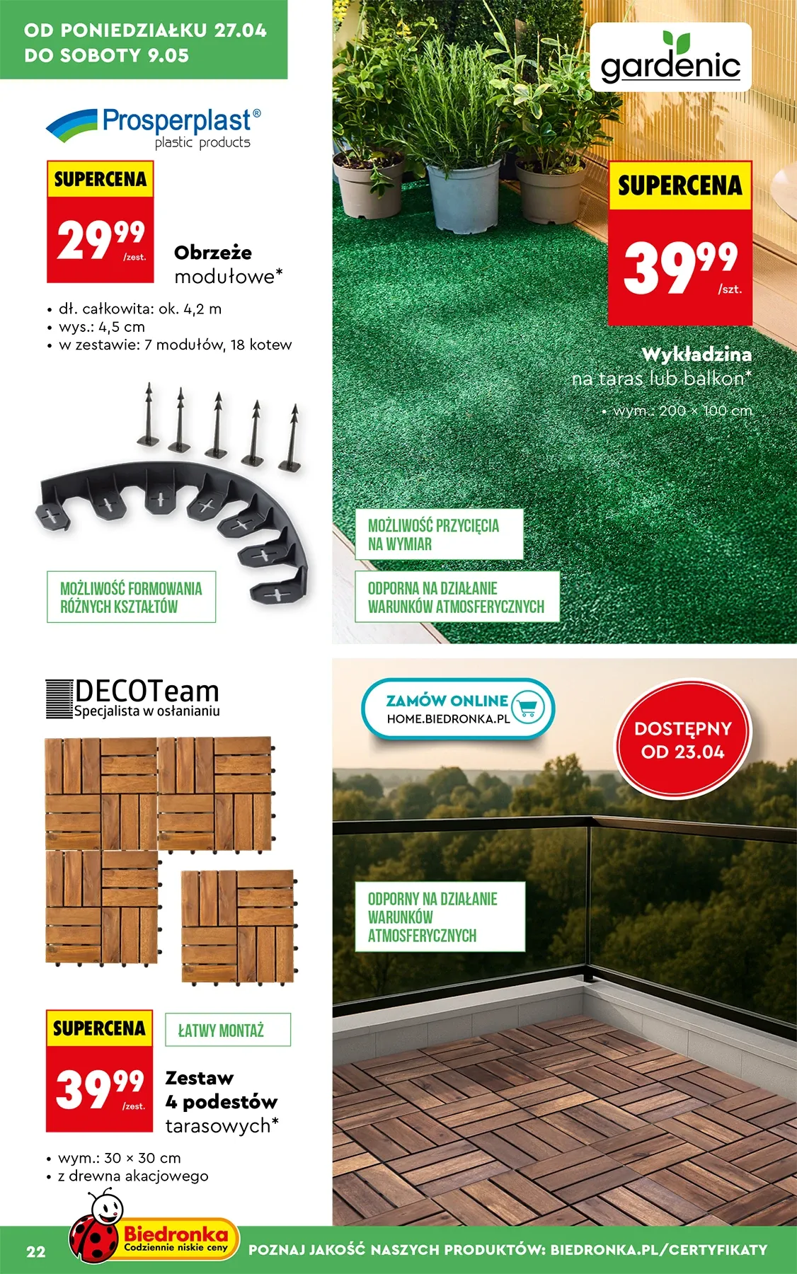 Gazetka promocyjna Biedronka str. 22