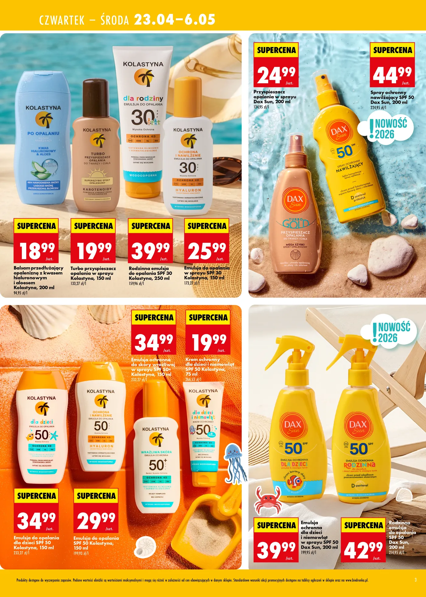 Gazetka promocyjna Biedronka str. 3