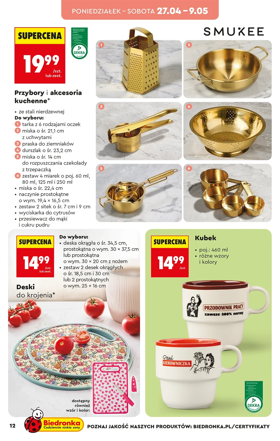 Gazetka promocyjna Biedronka str. 12