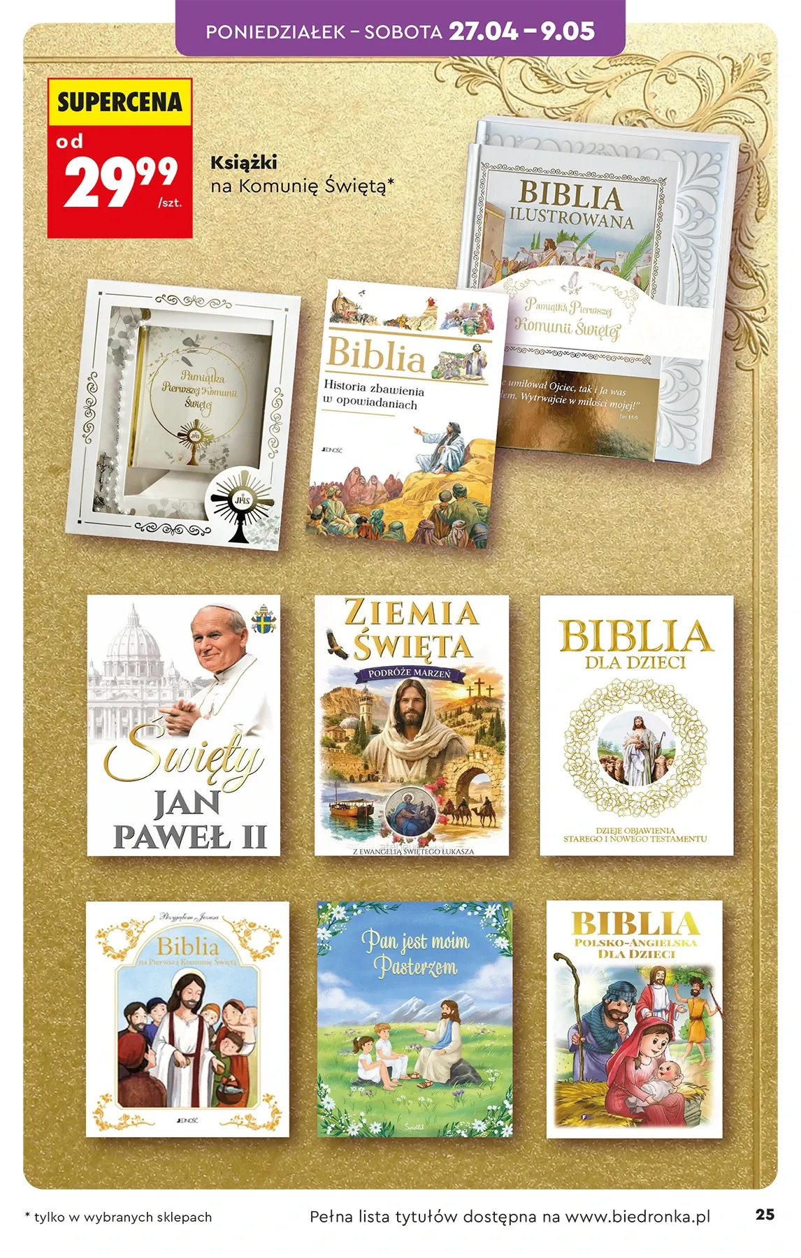 Gazetka promocyjna Biedronka str. 25