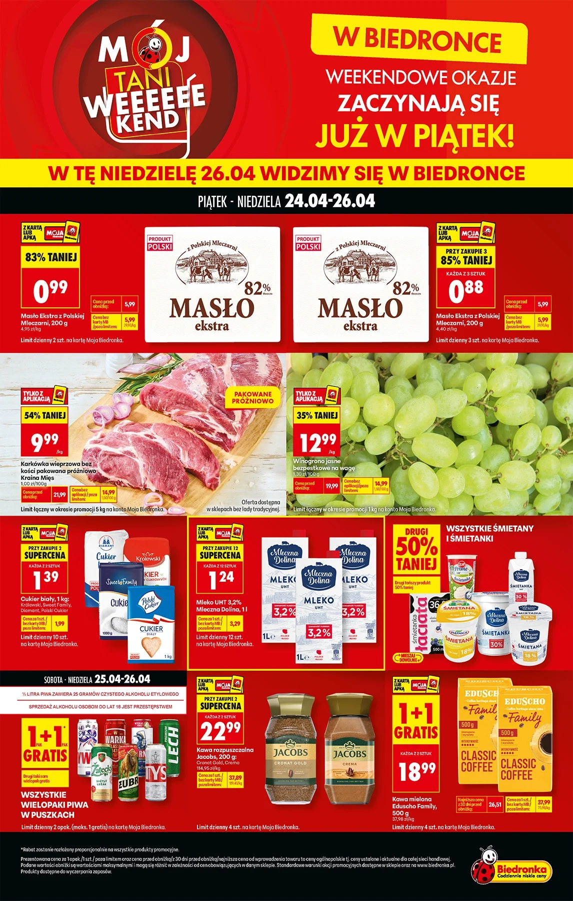 Gazetka promocyjna Biedronka str. 1