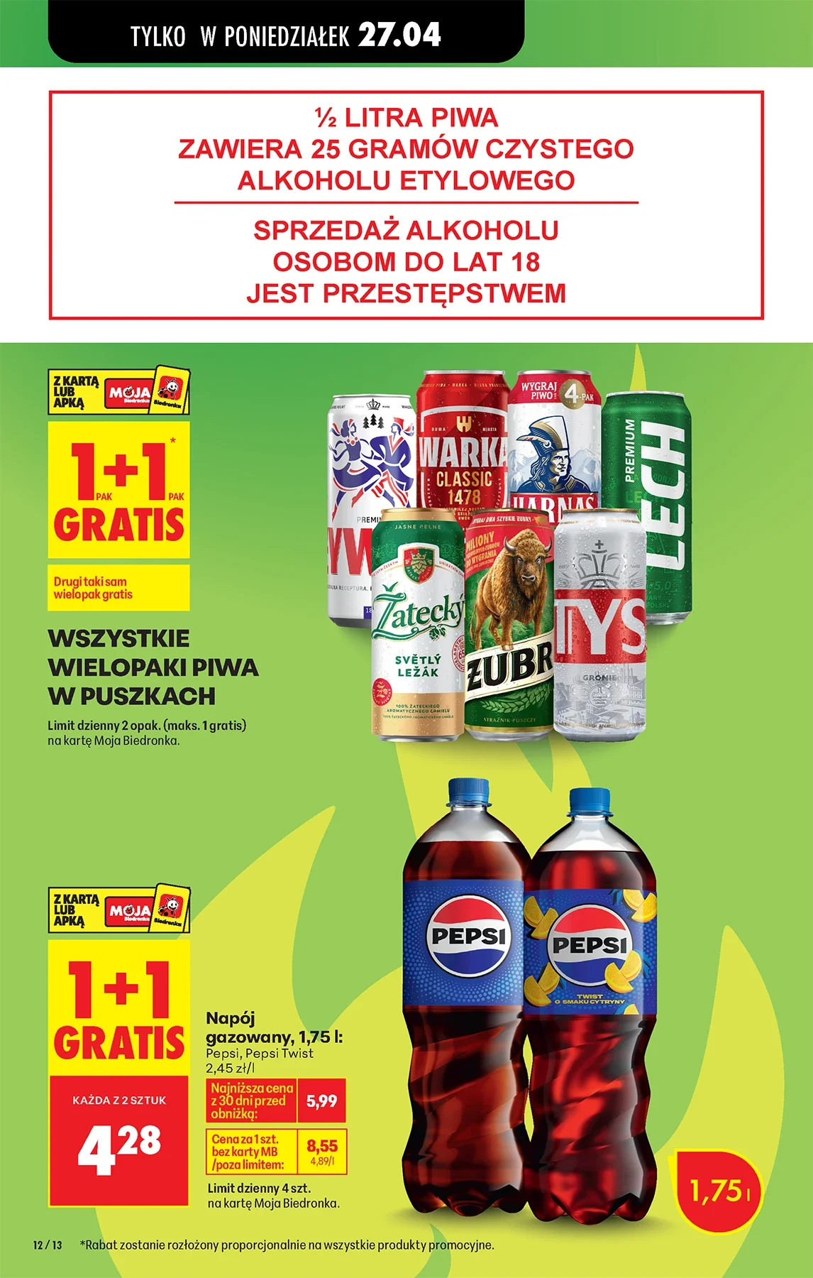 Gazetka promocyjna Biedronka str. 12