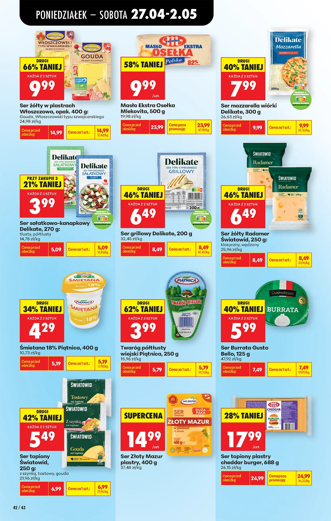 Gazetka promocyjna Biedronka str. 42