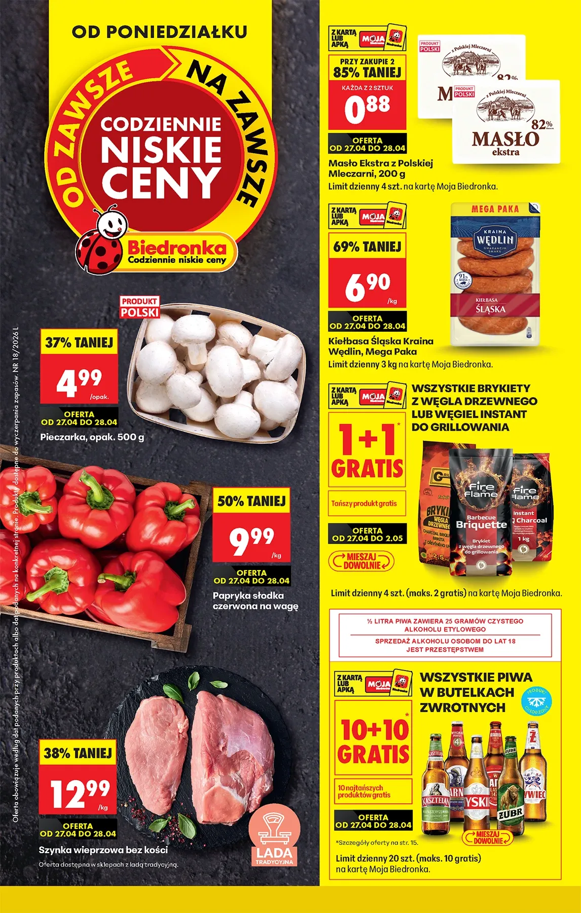 Gazetka promocyjna Biedronka str. 1