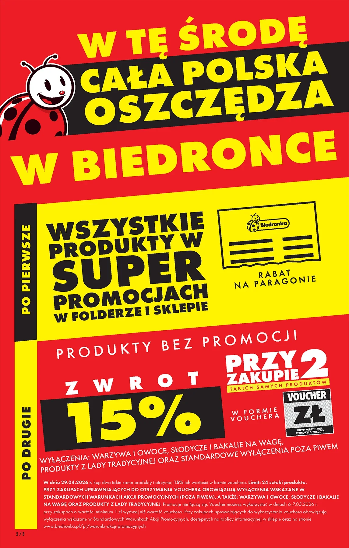 Gazetka promocyjna Biedronka str. 2