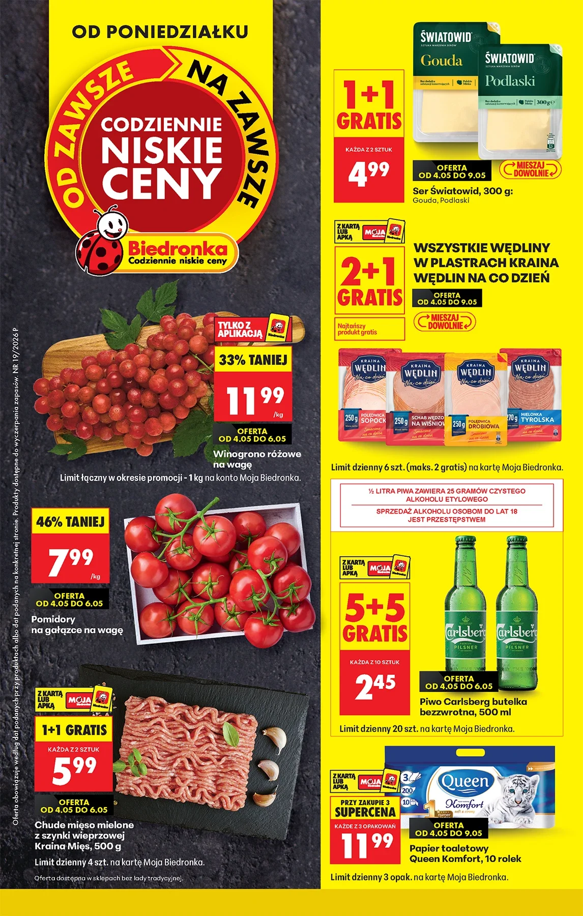 Gazetka promocyjna Biedronka str. 1