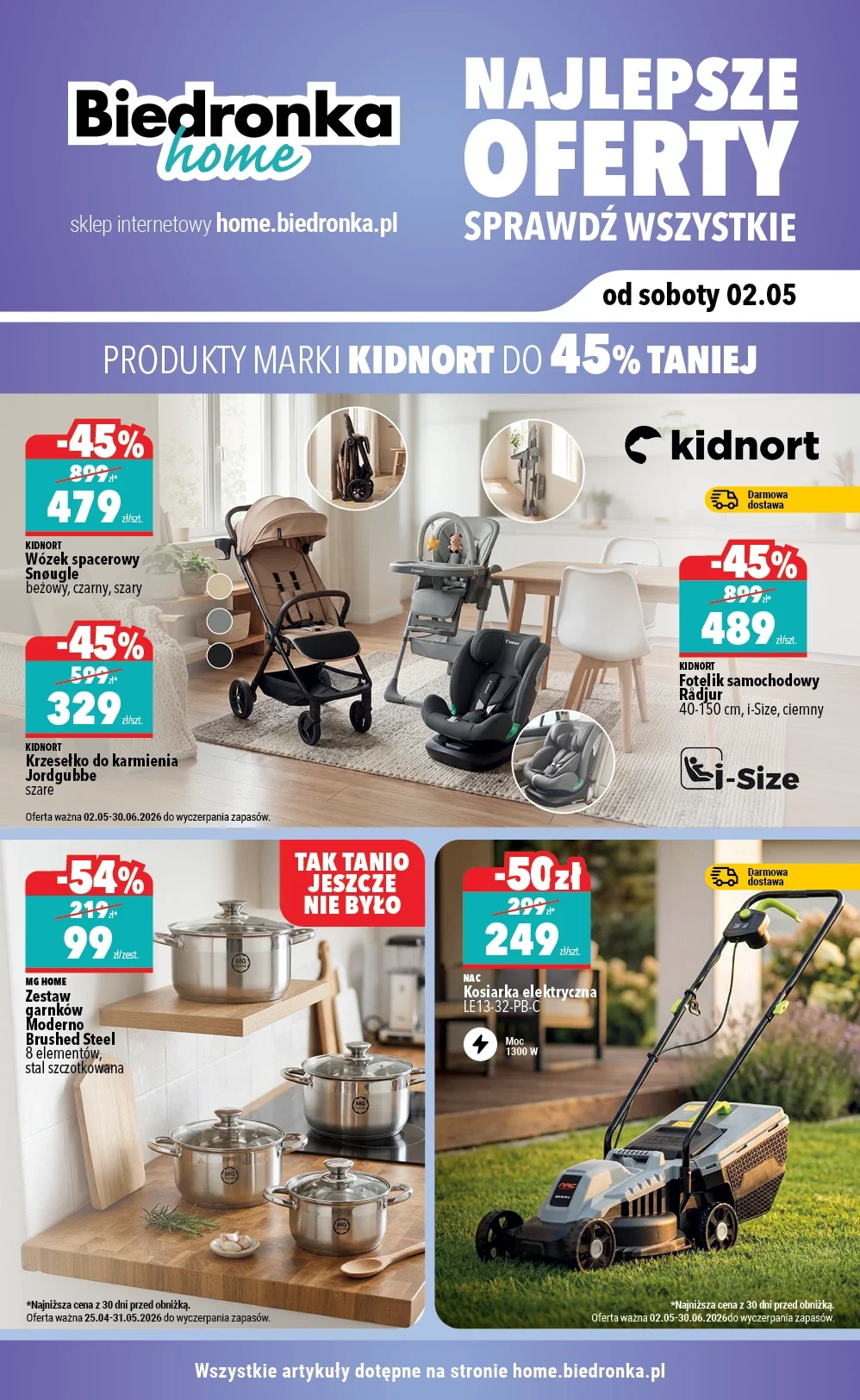 Gazetka promocyjna Biedronka str. 1