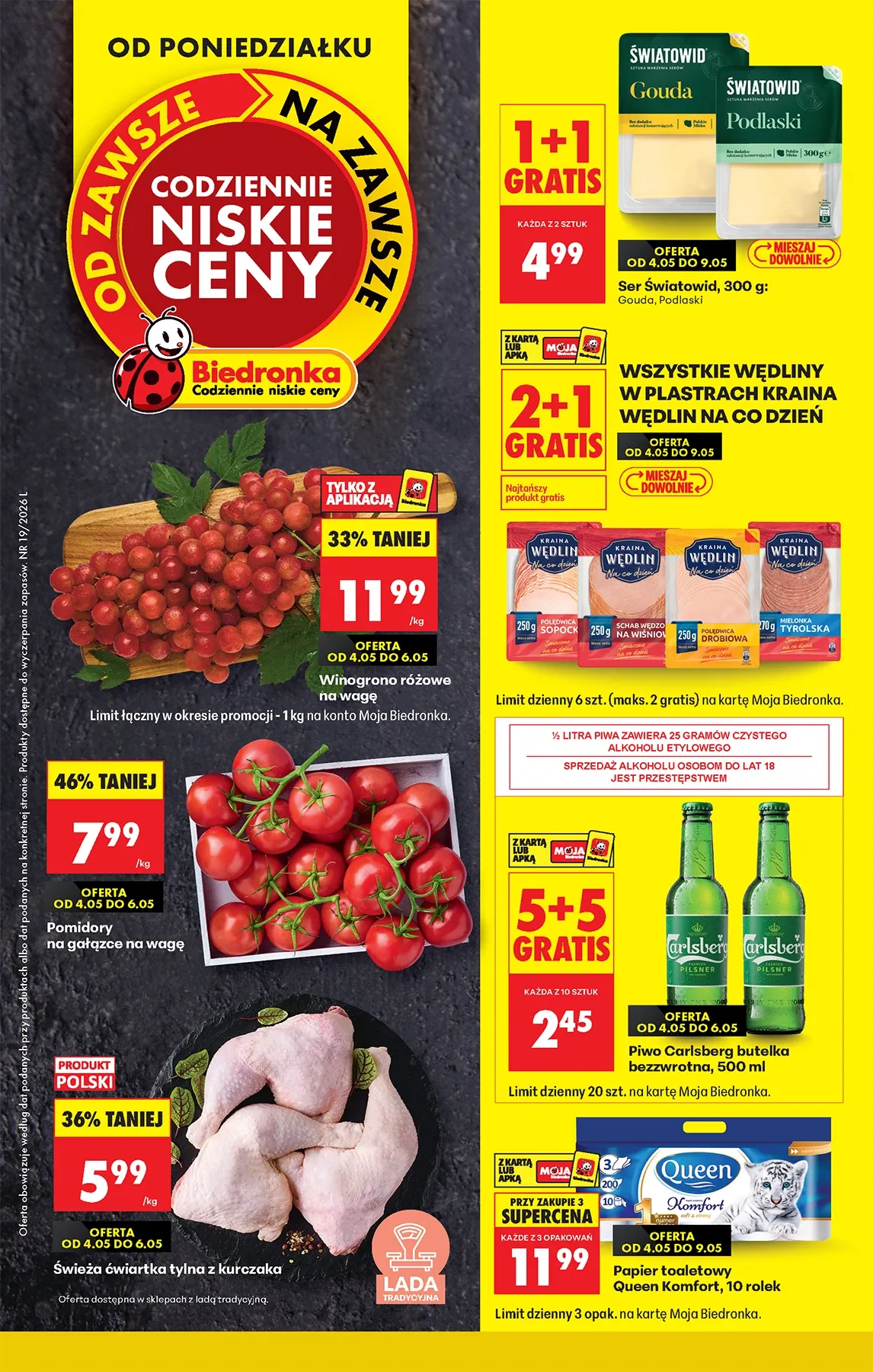 Gazetka promocyjna Biedronka str. 1