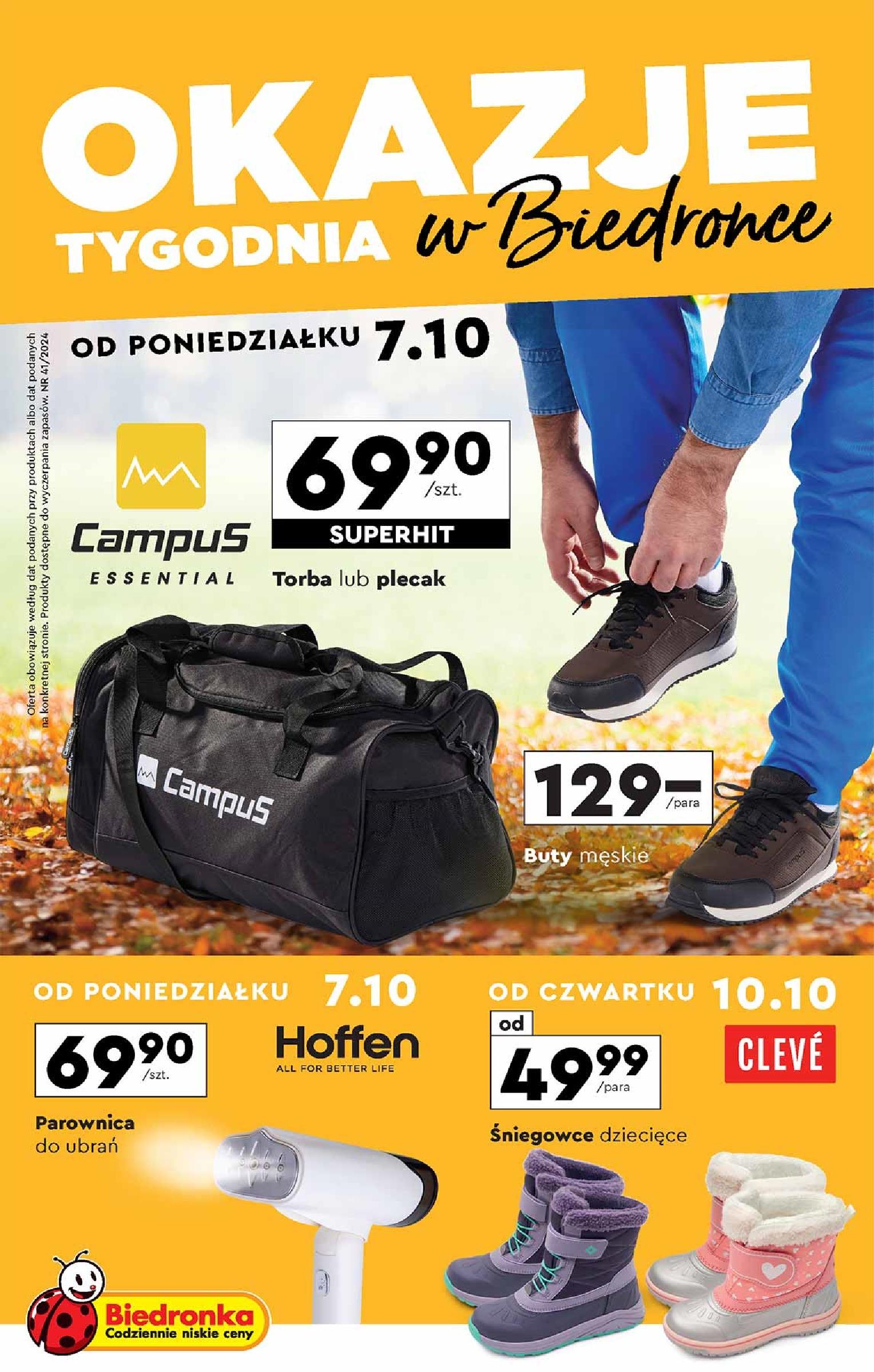 Gazetka promocyjna Biedronka str. 1