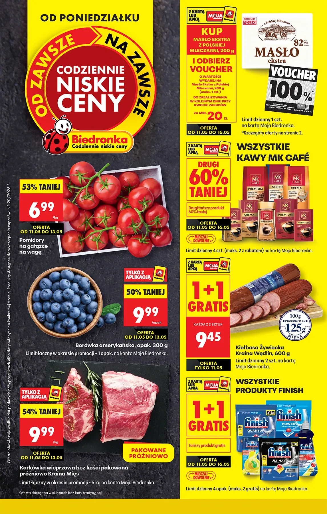 Gazetka promocyjna Biedronka str. 1