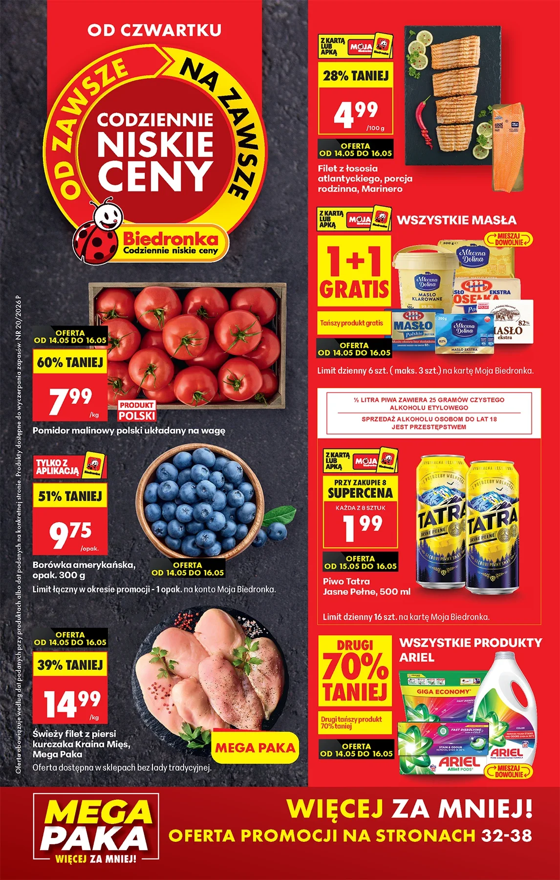 Gazetka promocyjna Biedronka str. 1