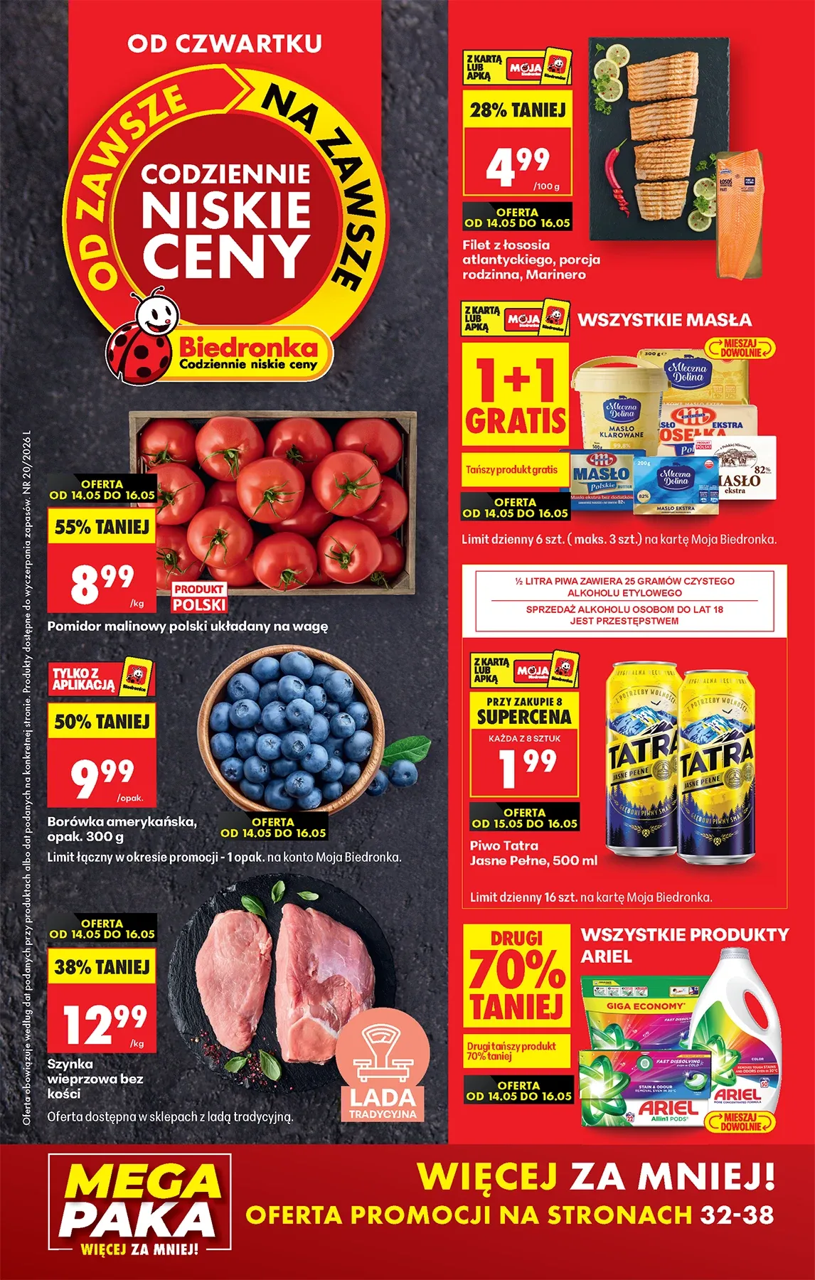 Gazetka promocyjna Biedronka str. 1