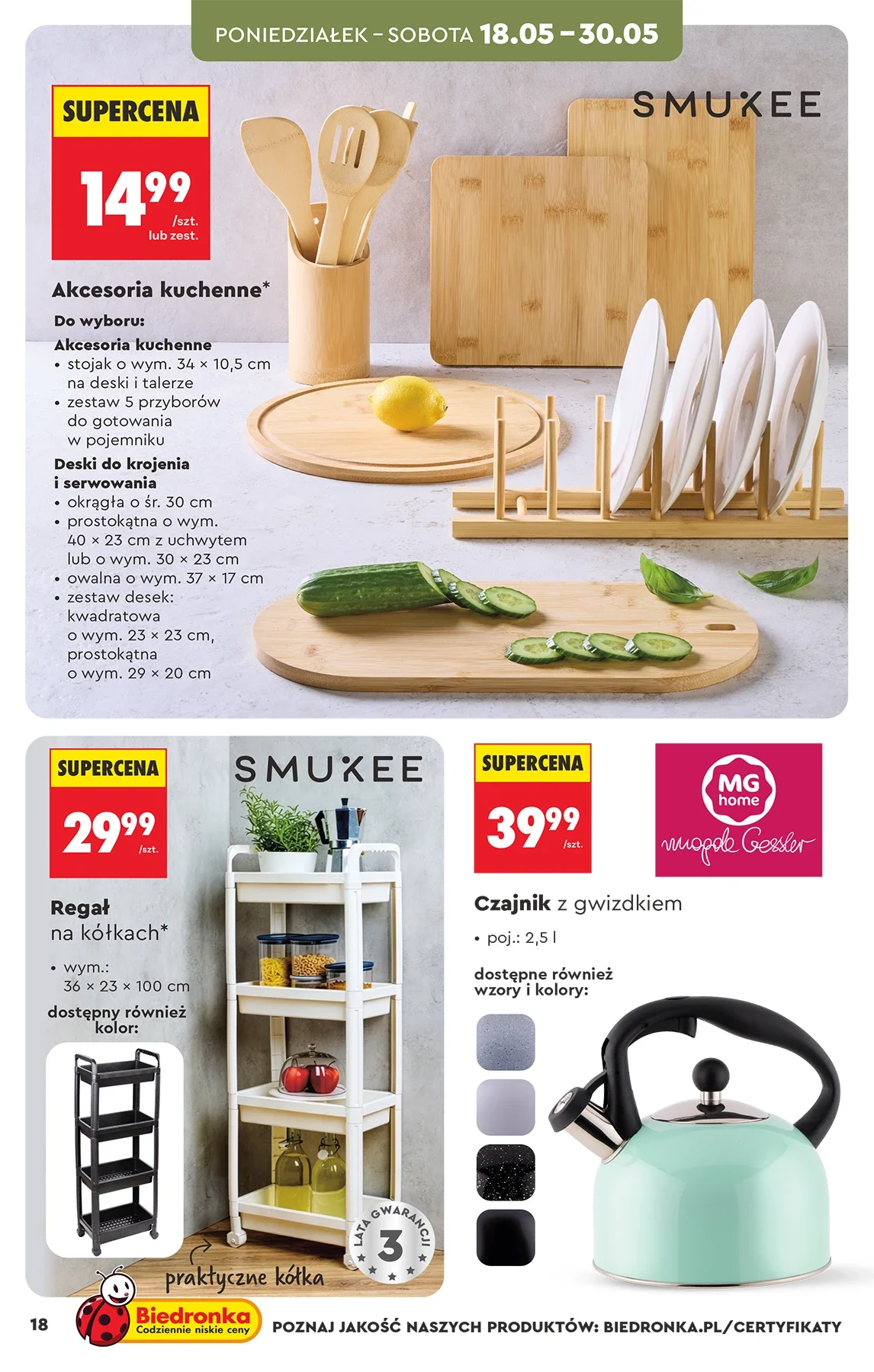Gazetka promocyjna Biedronka str. 18