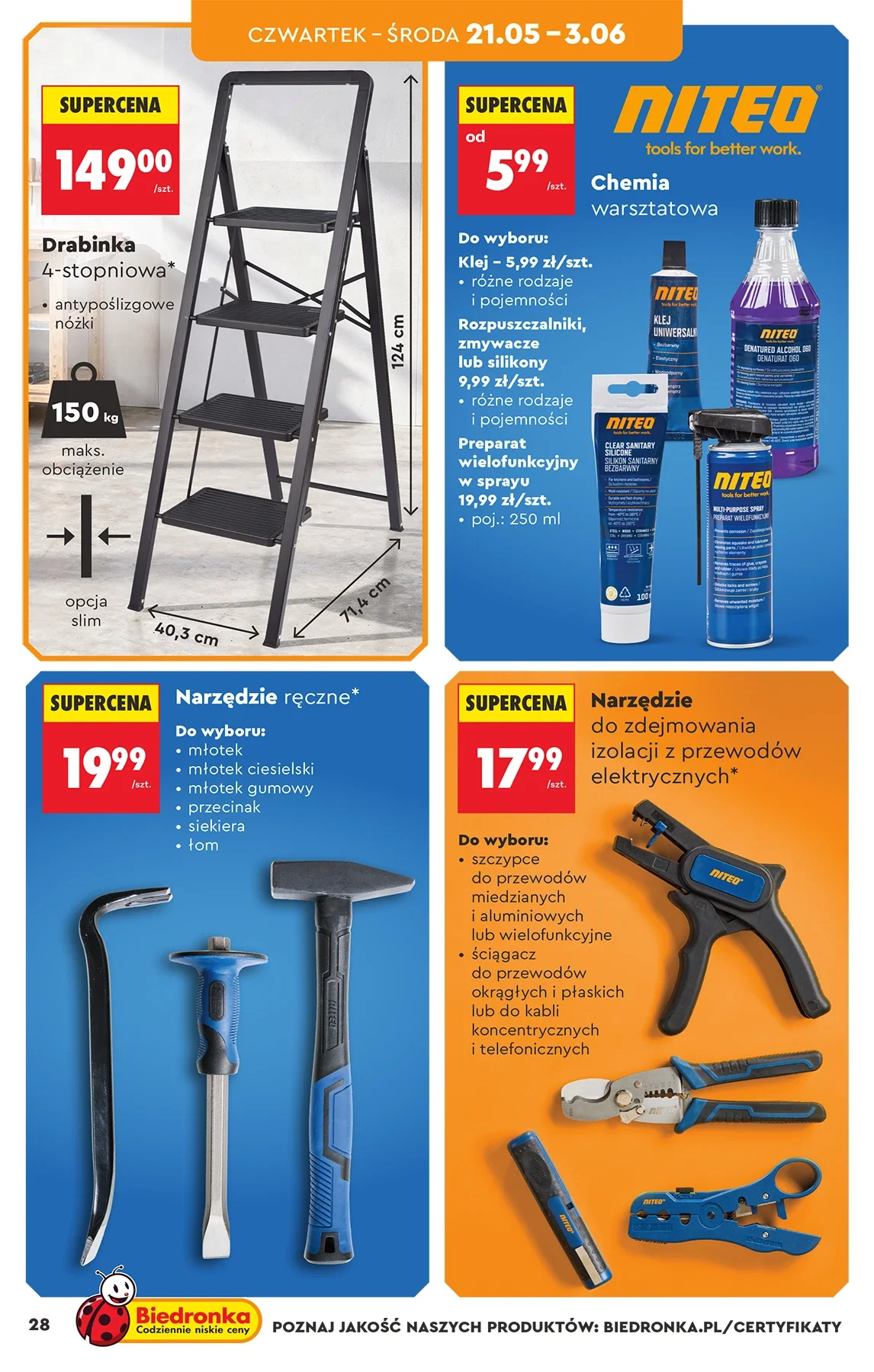 Gazetka promocyjna Biedronka str. 28