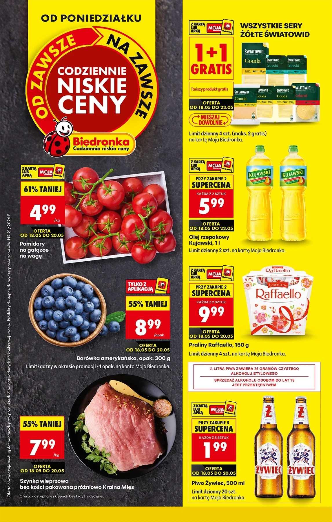 Gazetka promocyjna Biedronka str. 1