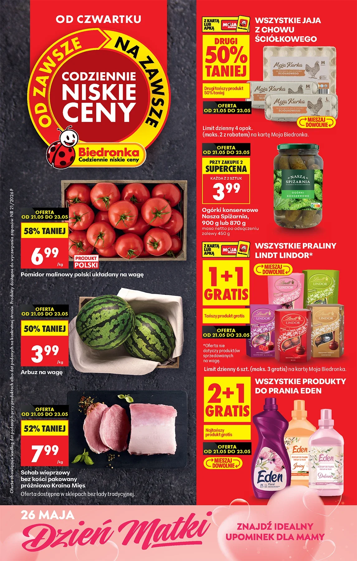 Gazetka promocyjna Biedronka str. 1