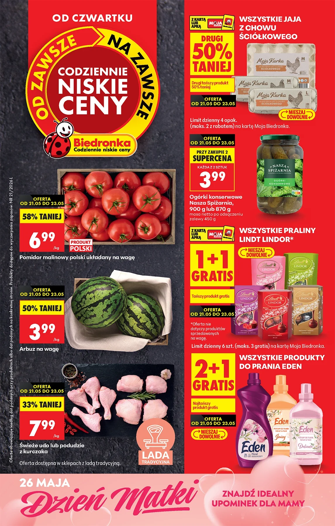 Gazetka promocyjna Biedronka str. 1