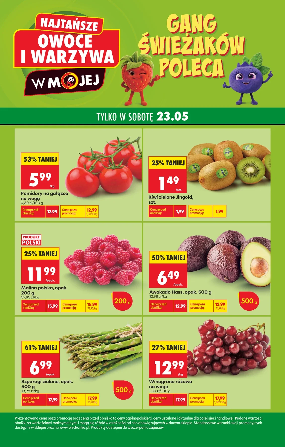 Gazetka promocyjna Biedronka str. 1