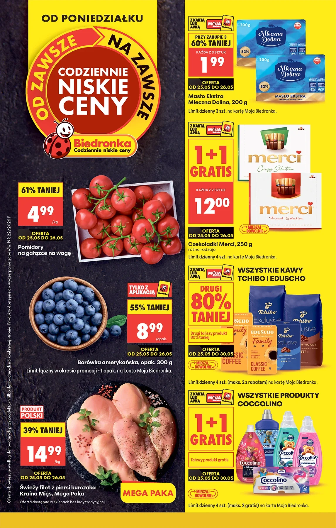 Gazetka promocyjna Biedronka str. 1