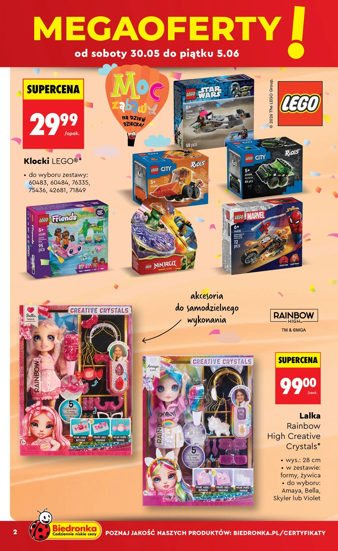 Gazetka promocyjna Biedronka str. 2