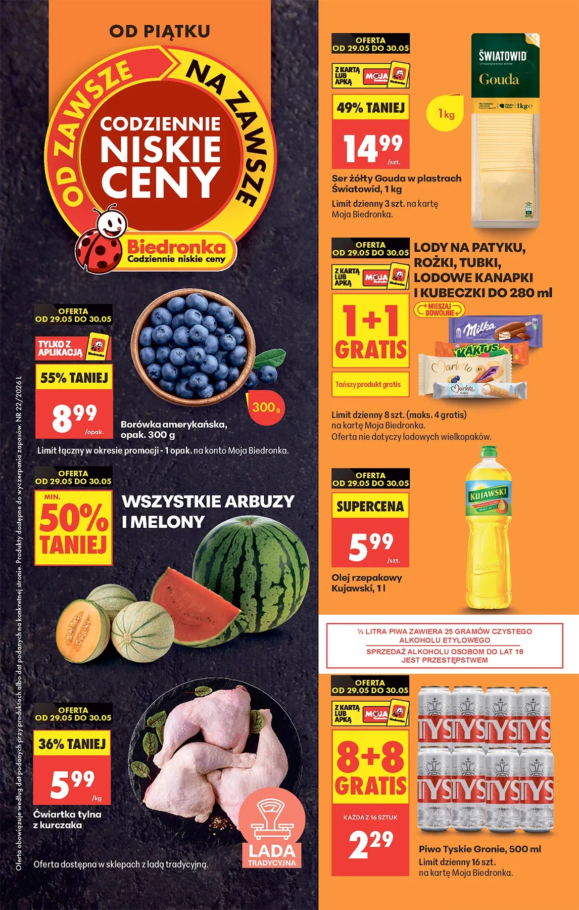 Gazetka promocyjna Biedronka str. 1